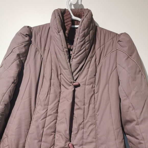 Vintage Purple Quilted Coat - Picture 13 of 15